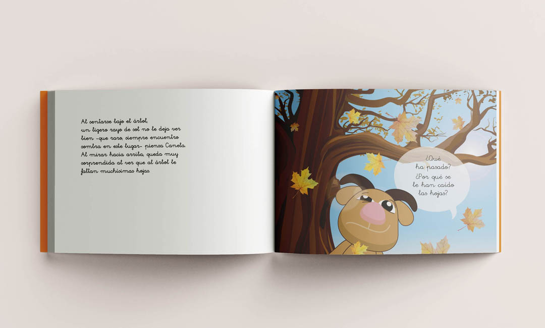 Cuento Infantil El árbol quisquilloso primera página