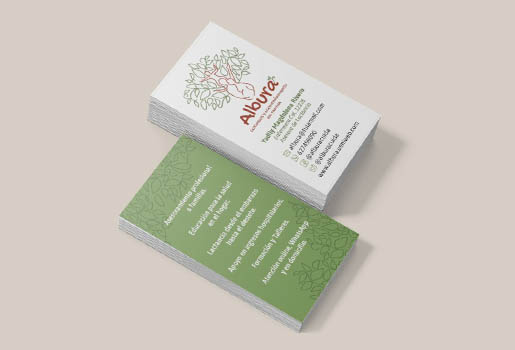 Tarjetas Proyecto Albura Tarjetas Proyecto Albura
