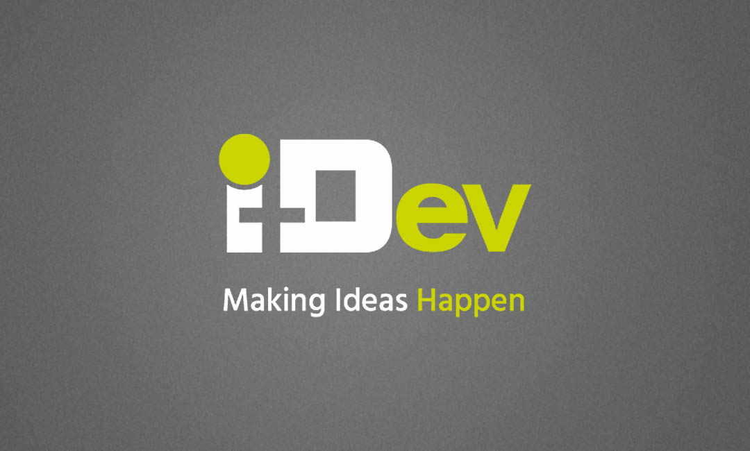 Logotipo i + dev Logotipo i + dev